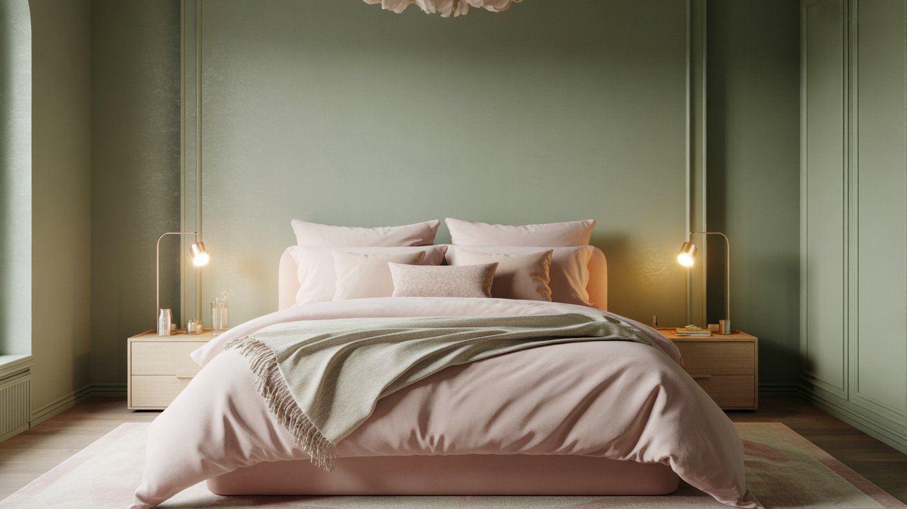 10 Sage Green and Pink Bedroom Ideas That Feel Like a Dream - The Berry ...